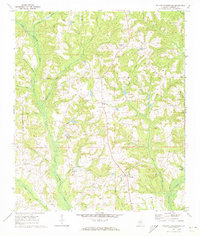 Download a high-resolution, GPS-compatible USGS topo map for Fullers Crossroads, AL (1973 edition)