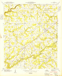 Download a high-resolution, GPS-compatible USGS topo map for Fyffe, AL (1949 edition)