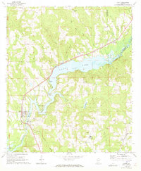 Download a high-resolution, GPS-compatible USGS topo map for Gantt, AL (1973 edition)