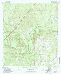 Download a high-resolution, GPS-compatible USGS topo map for Garland, AL (1986 edition)