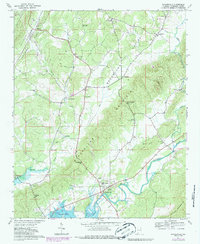 Download a high-resolution, GPS-compatible USGS topo map for Gaylesville, AL (1987 edition)