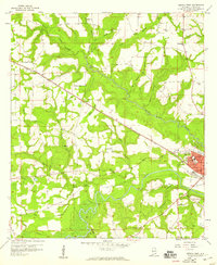 1957 Map of Geneva West, 1959 Print