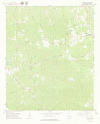 preview thumbnail of historical topo map of Tuscaloosa County, AL in 1978