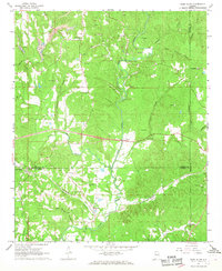 Download a high-resolution, GPS-compatible USGS topo map for Glen Allen, AL (1968 edition)