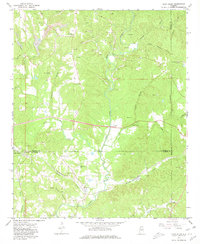 Download a high-resolution, GPS-compatible USGS topo map for Glen Allen, AL (1980 edition)