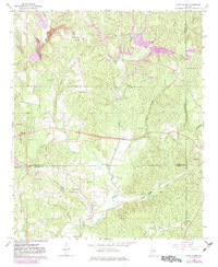 Download a high-resolution, GPS-compatible USGS topo map for Glen Allen, AL (1983 edition)