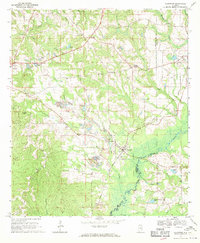 Download a high-resolution, GPS-compatible USGS topo map for Glenwood, AL (1970 edition)