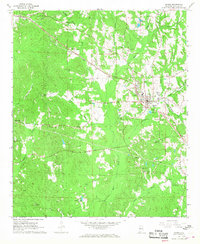 Download a high-resolution, GPS-compatible USGS topo map for Gordo, AL (1968 edition)