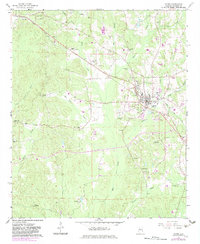 Download a high-resolution, GPS-compatible USGS topo map for Gordo, AL (1983 edition)