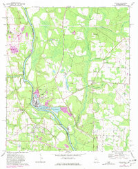 Download a high-resolution, GPS-compatible USGS topo map for Gordon, AL (1981 edition)