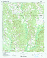 Download a high-resolution, GPS-compatible USGS topo map for Grady, AL (1991 edition)
