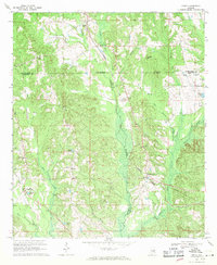 preview thumbnail of historical topo map of Crenshaw County, AL in 1968