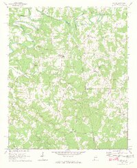 1969 Map of Graham, 1973 Print