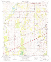 preview thumbnail of historical topo map of Limestone County, AL in 1975