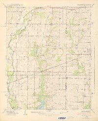 preview thumbnail of historical topo map of Limestone County, AL in 1938