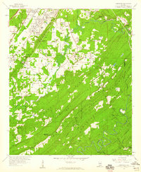 Download a high-resolution, GPS-compatible USGS topo map for Greenwood, AL (1960 edition)