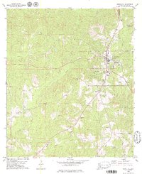 Download a high-resolution, GPS-compatible USGS topo map for Grove Hill, AL (1979 edition)