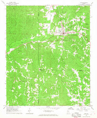 Download a high-resolution, GPS-compatible USGS topo map for Guin, AL (1968 edition)