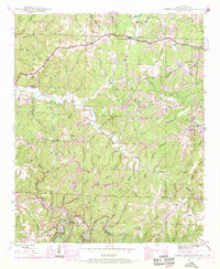 Download a high-resolution, GPS-compatible USGS topo map for Guinn Cross Roads, AL (1970 edition)