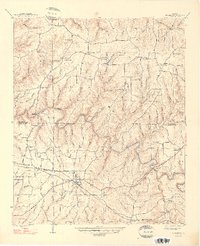 Download a high-resolution, GPS-compatible USGS topo map for Hackleburg, AL (1948 edition)