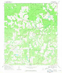 Download a high-resolution, GPS-compatible USGS topo map for Hacoda, AL (1971 edition)