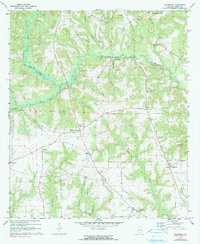 Download a high-resolution, GPS-compatible USGS topo map for Haleburg, AL (1991 edition)