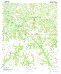 Download a high-resolution, GPS-compatible USGS topo map for Haleburg, AL (1972 edition)