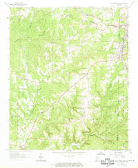 Download a high-resolution, GPS-compatible USGS topo map for Haleyville West, AL (1969 edition)