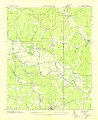 Download a high-resolution, GPS-compatible USGS topo map for Halltown, AL (1936 edition)