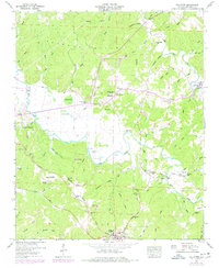 Download a high-resolution, GPS-compatible USGS topo map for Halltown, AL (1977 edition)