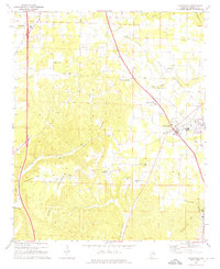 Download a high-resolution, GPS-compatible USGS topo map for Hanceville, AL (1976 edition)