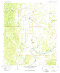 preview thumbnail of historical topo map of Harpersville, AL in 1958