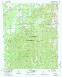 Download a high-resolution, GPS-compatible USGS topo map for Harrisburg, AL (1985 edition)