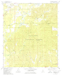 Download a high-resolution, GPS-compatible USGS topo map for Harrisburg, AL (1980 edition)