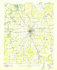 Download a high-resolution, GPS-compatible USGS topo map for Hartselle, AL (1936 edition)