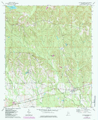 preview thumbnail of historical topo map of Russell County, AL in 1973