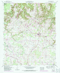 Download a high-resolution, GPS-compatible USGS topo map for Hatton, AL (1989 edition)