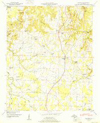 Download a high-resolution, GPS-compatible USGS topo map for Hatton, AL (1951 edition)