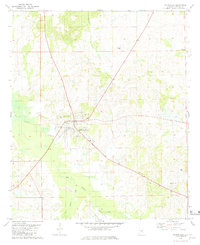 Download a high-resolution, GPS-compatible USGS topo map for Hayneville, AL (1981 edition)
