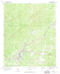 Download a high-resolution, GPS-compatible USGS topo map for Heflin, AL (1970 edition)