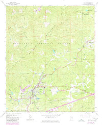 Download a high-resolution, GPS-compatible USGS topo map for Heflin, AL (1980 edition)