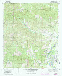 Download a high-resolution, GPS-compatible USGS topo map for Heiberger, AL (1985 edition)