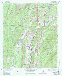 Download a high-resolution, GPS-compatible USGS topo map for Helena, AL (1986 edition)