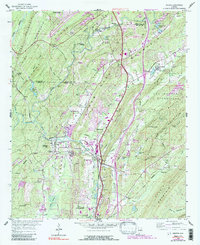 Download a high-resolution, GPS-compatible USGS topo map for Helena, AL (1991 edition)