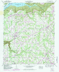 Download a high-resolution, GPS-compatible USGS topo map for Henagar, AL (1985 edition)