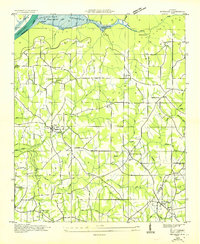 Download a high-resolution, GPS-compatible USGS topo map for Henagar, AL (1936 edition)