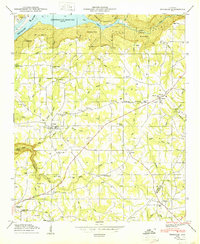 Download a high-resolution, GPS-compatible USGS topo map for Henagar, AL (1950 edition)