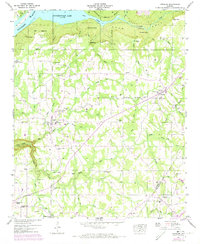 Download a high-resolution, GPS-compatible USGS topo map for Henagar, AL (1973 edition)
