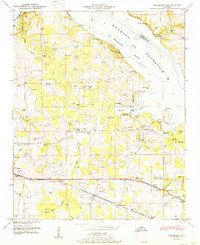 Download a high-resolution, GPS-compatible USGS topo map for Hillsboro, AL (1951 edition)