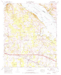 preview thumbnail of historical topo map of Hillsboro, AL in 1974